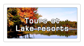 Tours on lake resorts